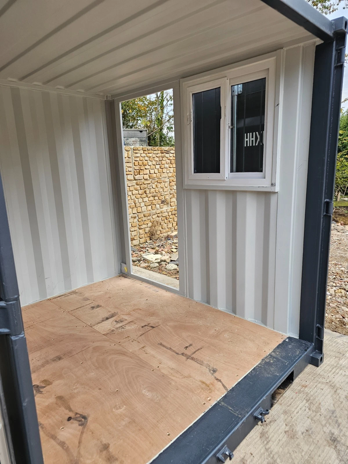 8′ Shipping Container Site Safe Lock Up Box Toolbox 8ft Workshop Shed Office - Image 11