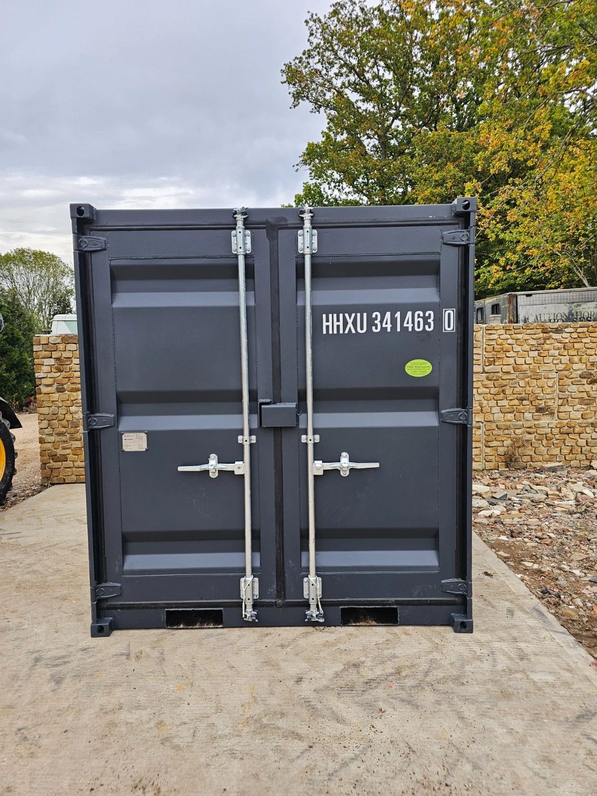 8′ Shipping Container Site Safe Lock Up Box Toolbox 8ft Workshop Shed Office - Image 19