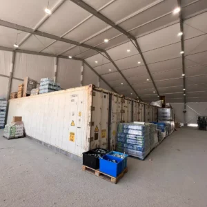 40Ft High Cube Refrigerated Storage Container Carrier Primeline YOM
