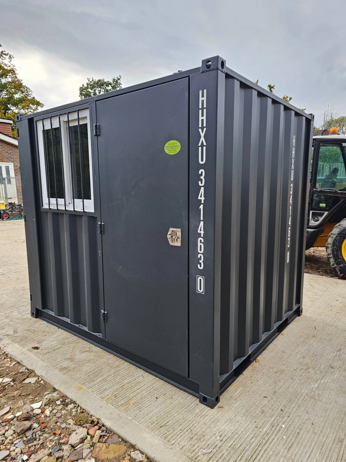 8′ Shipping Container Site Safe Lock Up Box Toolbox 8ft Workshop Shed Office - Image 17