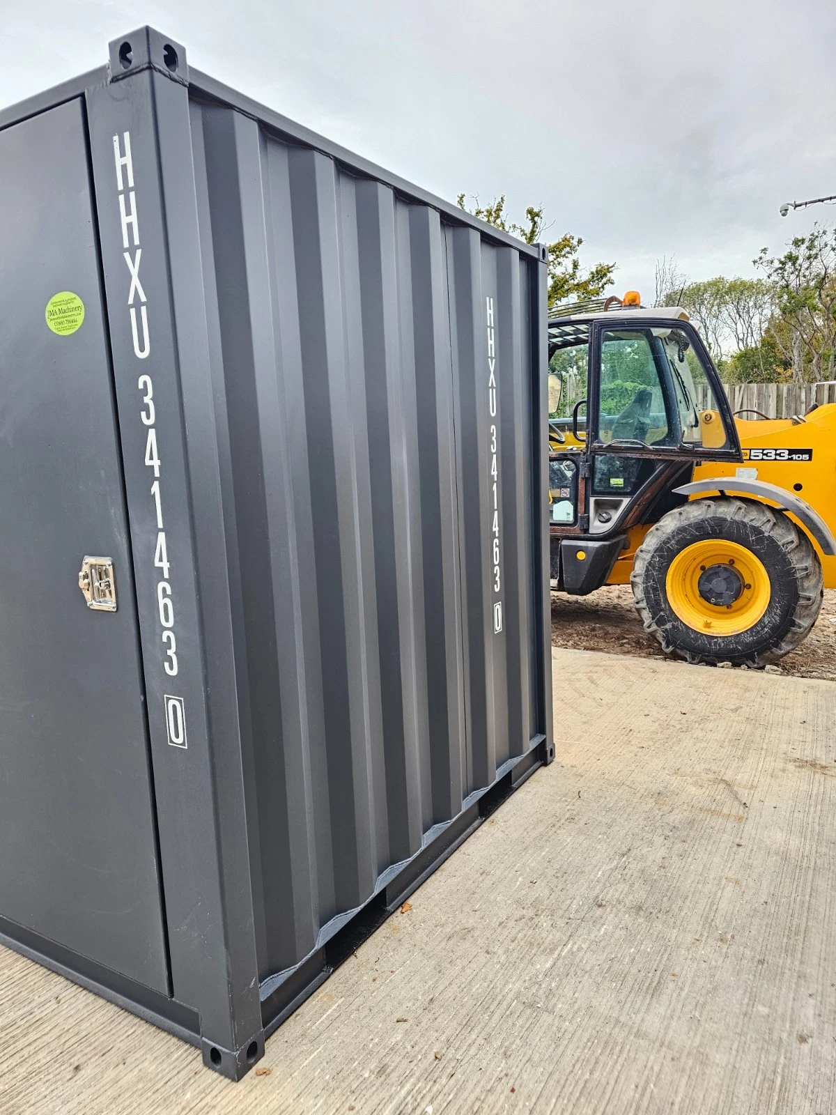 8′ Shipping Container Site Safe Lock Up Box Toolbox 8ft Workshop Shed Office - Image 16